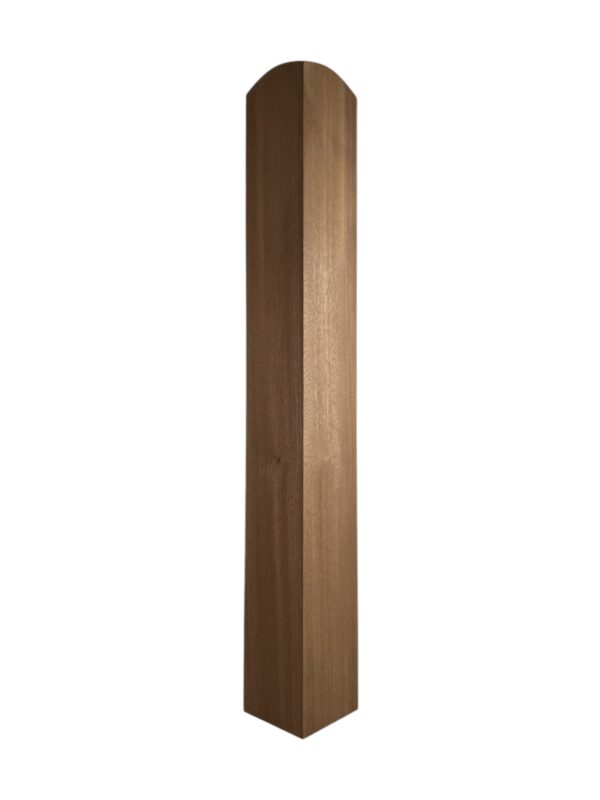 Sapele Newel Base 90mm x 500mm