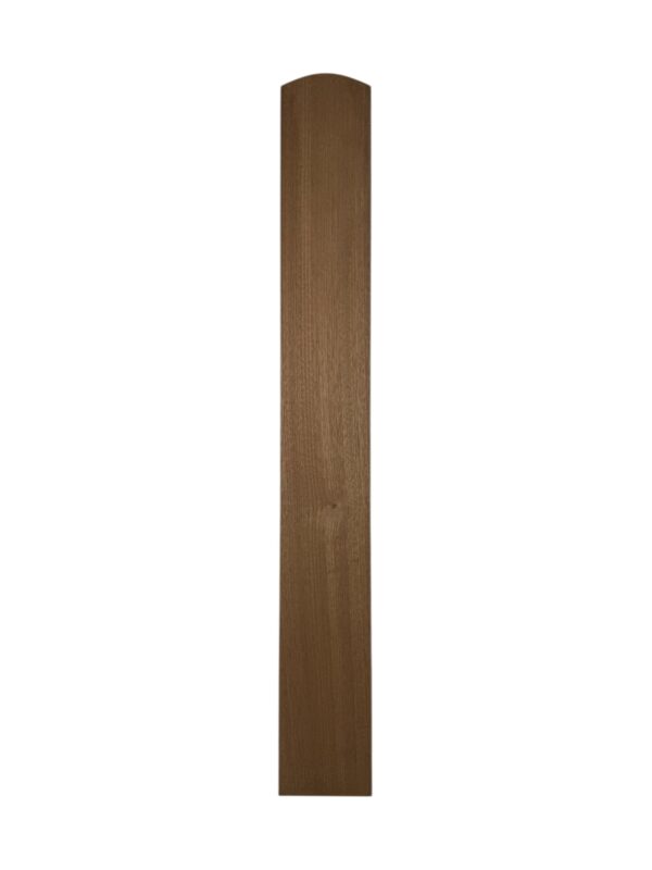 Sapele Newel Base 90mm x 1375mm - Image 2