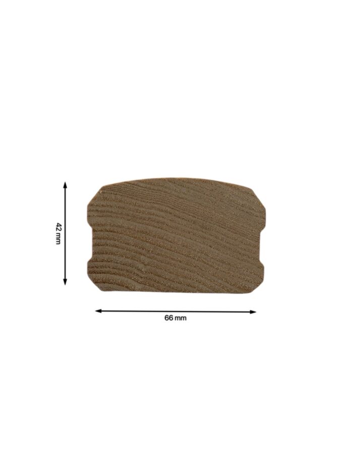 4.2m Solution Ash & Chrome or Brushed Nickel Wall Handrail Kit - Image 7