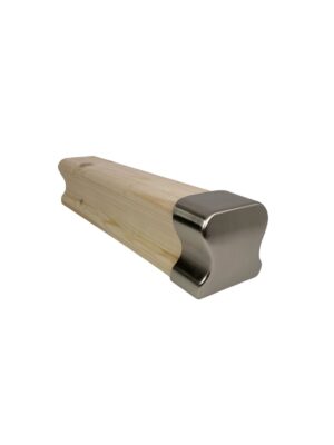 Traditional Brushed Nickel Handrail End Cap