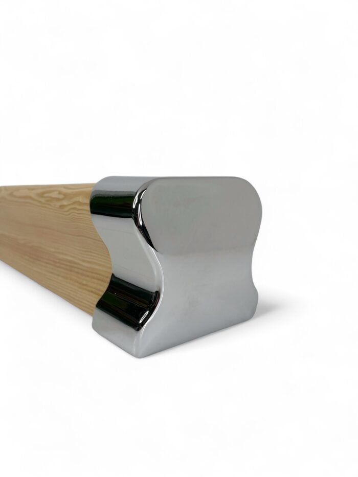 Traditional Chrome Handrail End Cap - Image 2