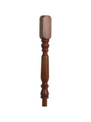 Pine Fluted Oxford Newel Post 90mm x 790mm