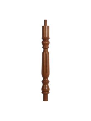 Pine Fluted Oxford Continuous Newel Post 90mm x 675mm