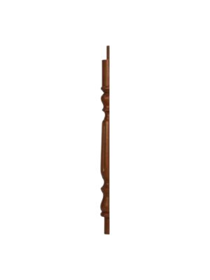 Pine Fluted Oxford HALF Continuous Newel Post 90mm x 675mm