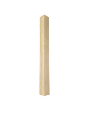 Hemlock Square Newel Post 90mm x 90mm - In Various Lengths