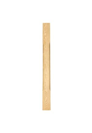 Hemlock Stop Chamfer Newel Post 83mm x 1490mm
