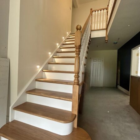Stair treads and cladding
