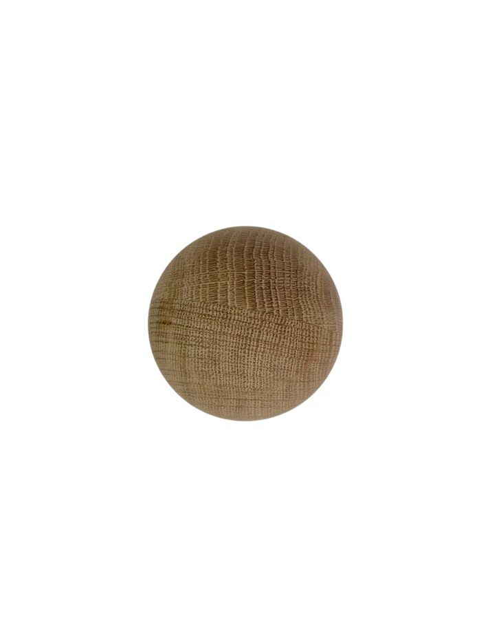 Oak Ball Newel Cap 83mm - Image 2