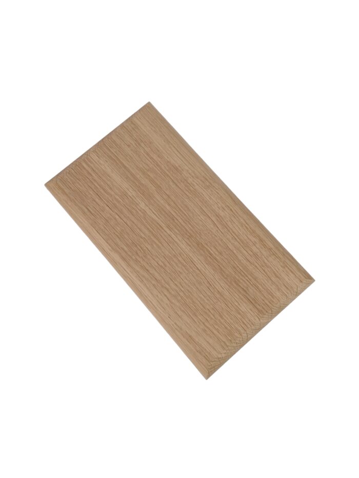 Oak DOUBLE Flat Newel Cap 90mm x 180mm - Image 3