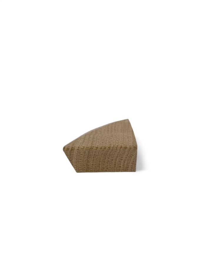 Oak Smooth Half Pyramid Newel Cap 90mm - Image 3