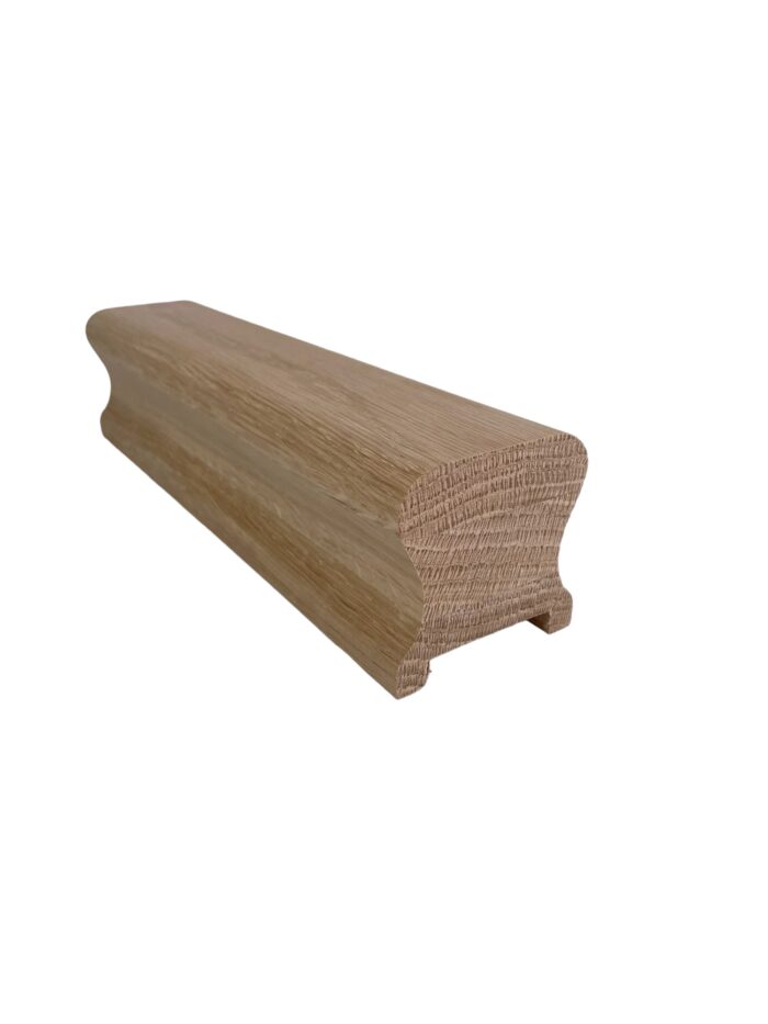 Stair Refurb Kit Oak Handrails Baserail & 32mm Spindles - Image 3