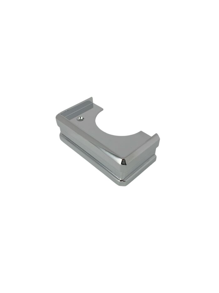Solution HALF Chrome Newel Cap - In Various Timbers - Image 14