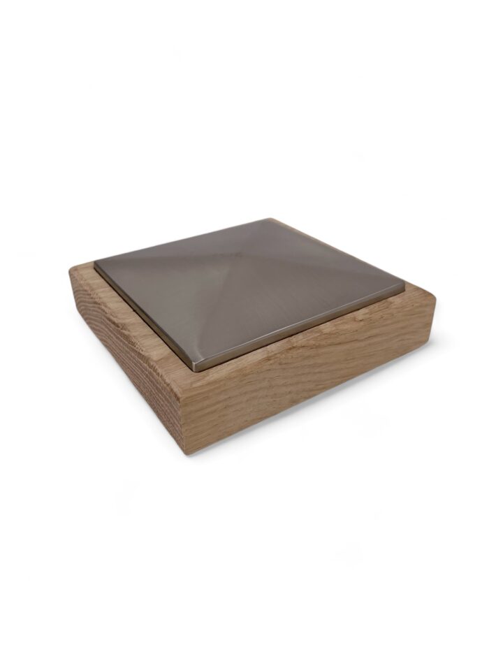 Unique Timber and Metal Newel Cap - In Various Timbers - Image 6