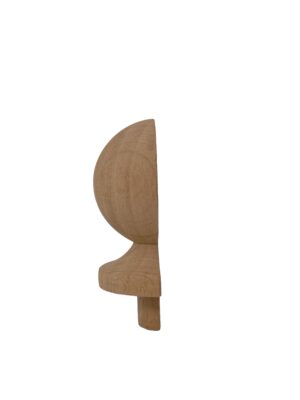 Hemlock HALF Ball Newel Cap 83mm