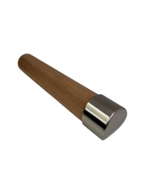 1.2m Mopstick Sapele & Chrome or Brushed Nickel Wall Handrail Kit