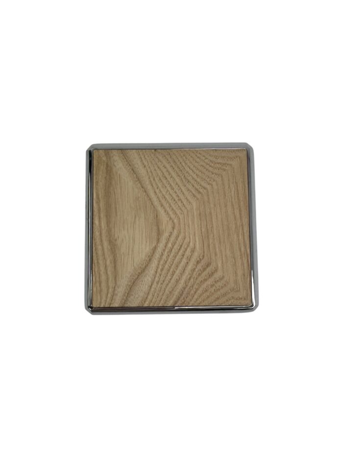 Solution Chrome Newel Post Cap - In Various Timbers - Image 9