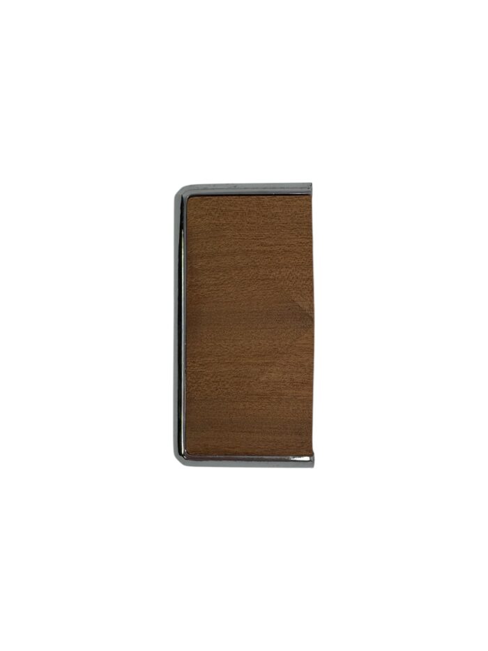 Solution HALF Chrome Newel Cap - In Various Timbers - Image 10