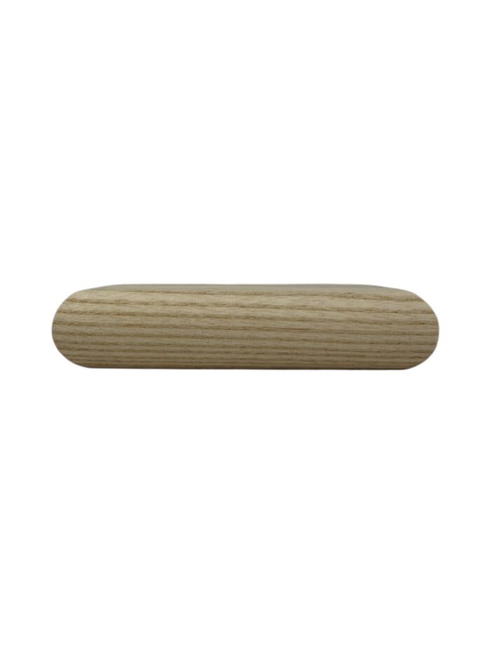 Ash HALF Flat Newel Cap 90mm - Image 2