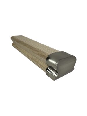 Brushed Nickel Low Profile End Cap
