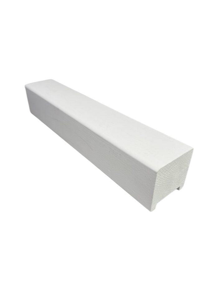 White Primed Square Handrails and Baserails - In Various Lengths - Image 2