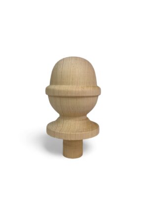 Pine Acorn Newel Cap 90mm