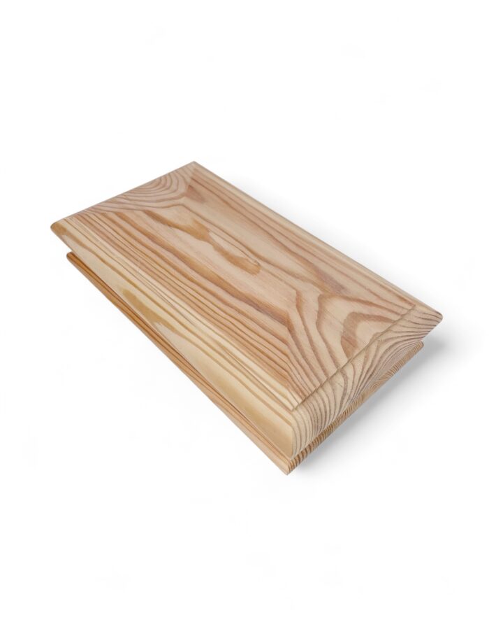 Pine Double Pyramid Newel Cap 166x83mm - Image 2