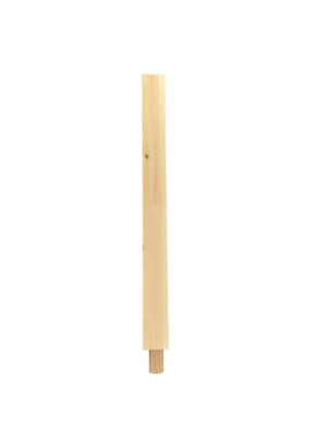 Pine Square Spigot HALF Newel Post 90mm x 1000mm