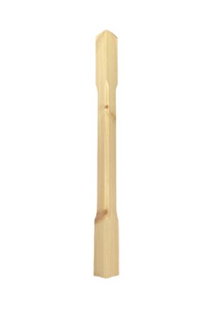 Pine Stop Chamfer Newel Post 70mm x 1490mm