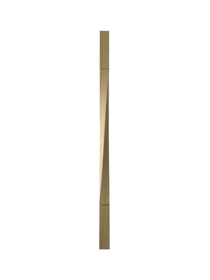 Hemlock Contemporary Raymond Twist Stair Spindle 41mm x 900mm