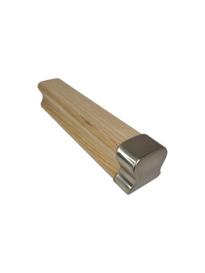 3.0m Traditional Ash Wall Handrail Kit - Chrome or Brushed