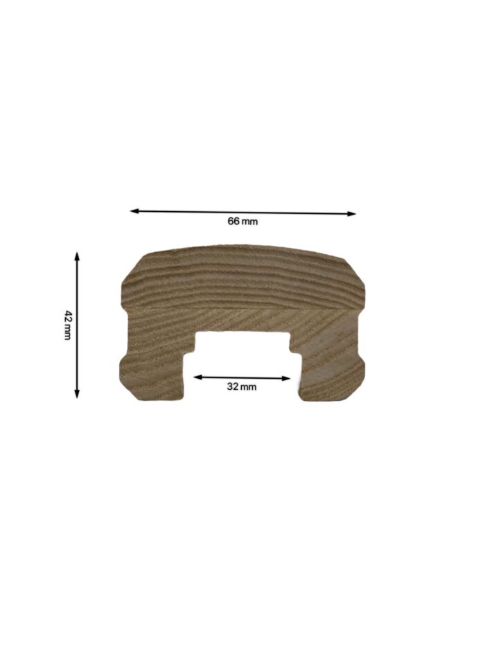 Oak Solution Handrails & Baserails - In Various Lengths - Image 4