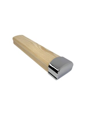 1.2m Solution Ash & Chrome or Brushed Nickel Wall Handrail Kit
