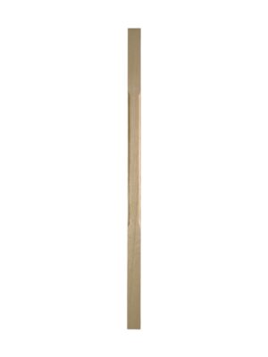 Ash Stop Ovolo Stair Spindle 41mm x 1100mm