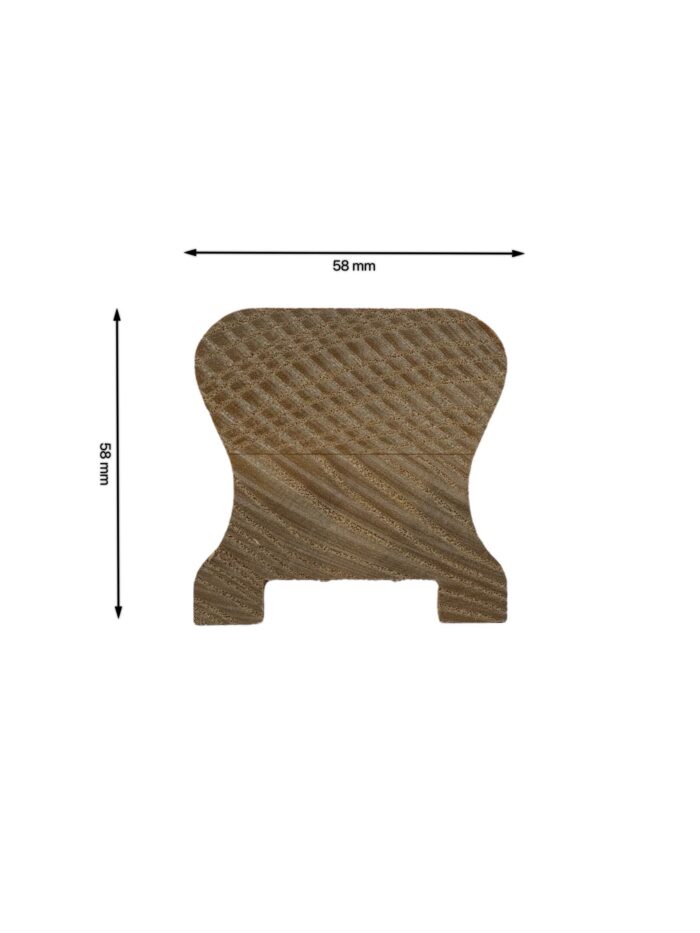 Ash Stair Handrail and Baserail 32mm - In Various Lengths - Image 4