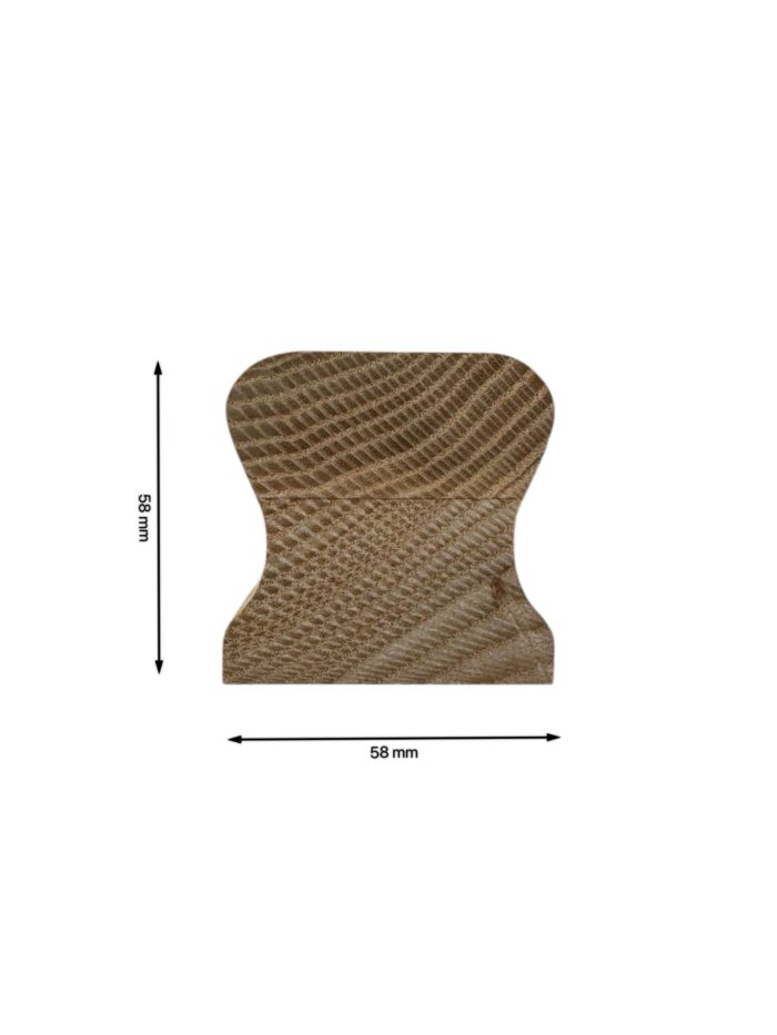 2.4m Traditional Pine Wall Handrail Kit - Chrome or Brushed - Image 6