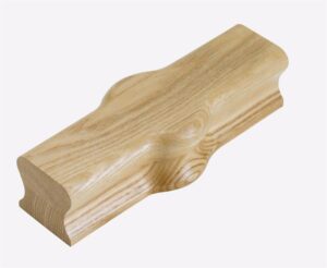 Hemlock Straight Cap Handrail Fitting