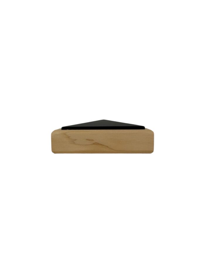 Unique HALF Timber and Metal Newel Cap - In Various Timbers - Image 6