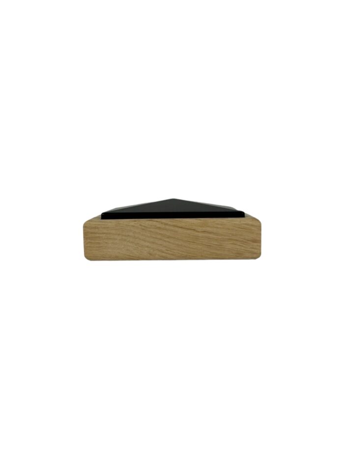 Unique HALF Timber and Metal Newel Cap - In Various Timbers - Image 4