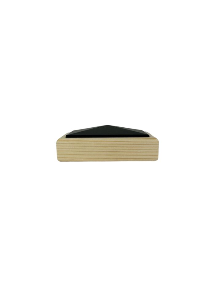 Unique HALF Timber and Metal Newel Cap - In Various Timbers - Image 8