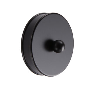 Black 54mm Short End Caps - 2 Pack
