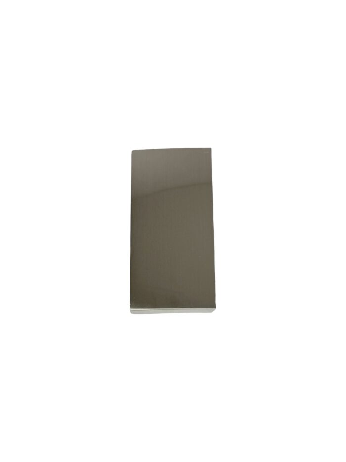 Unique HALF Brushed Nickel Flat Newel Cap - Image 3