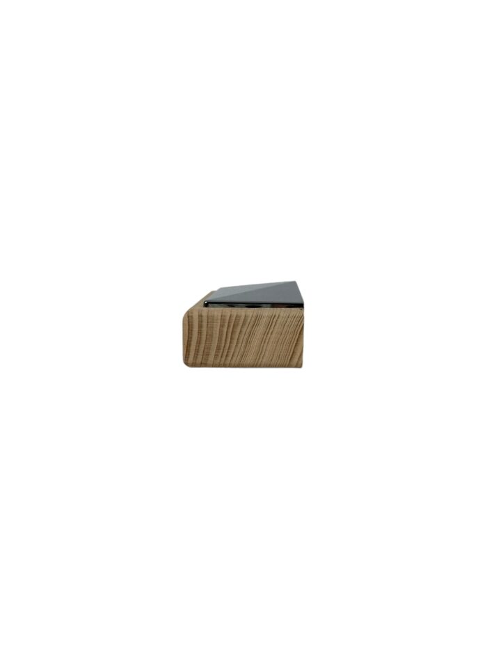 Unique HALF Timber and Metal Newel Cap - In Various Timbers - Image 13