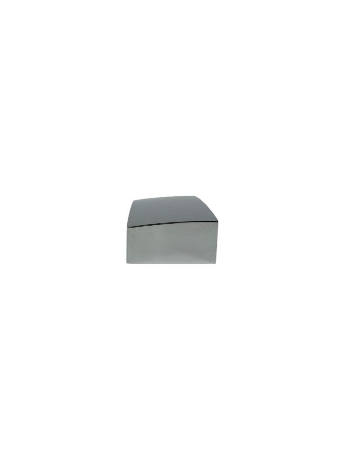 Unique HALF Chrome Flat Newel Cap - Image 3