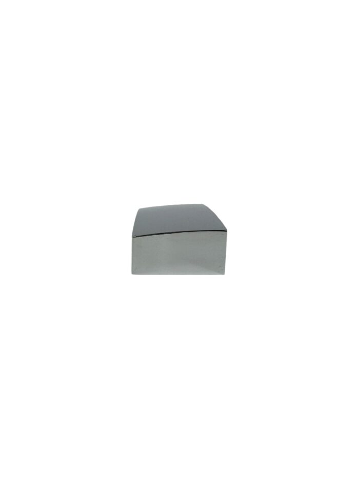 Unique HALF Chrome Flat Newel Cap - Image 4