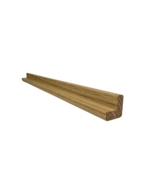 Oak Cushion Corner Beading 20mm x 20mm - In Various Lengths