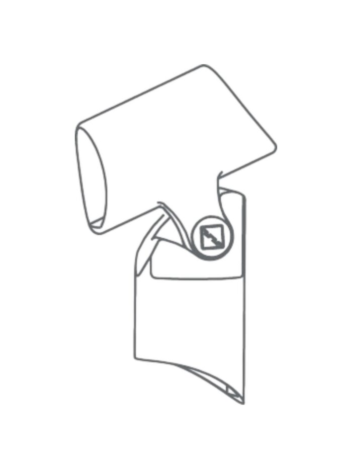 Fusion Brushed Nickel Intermediate Newel Connector - Image 2