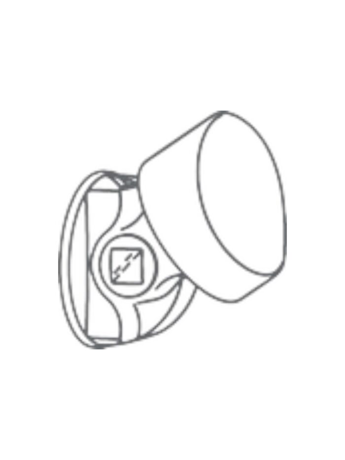 Fusion Brushed Nickel Storey Newel Connector - Image 2