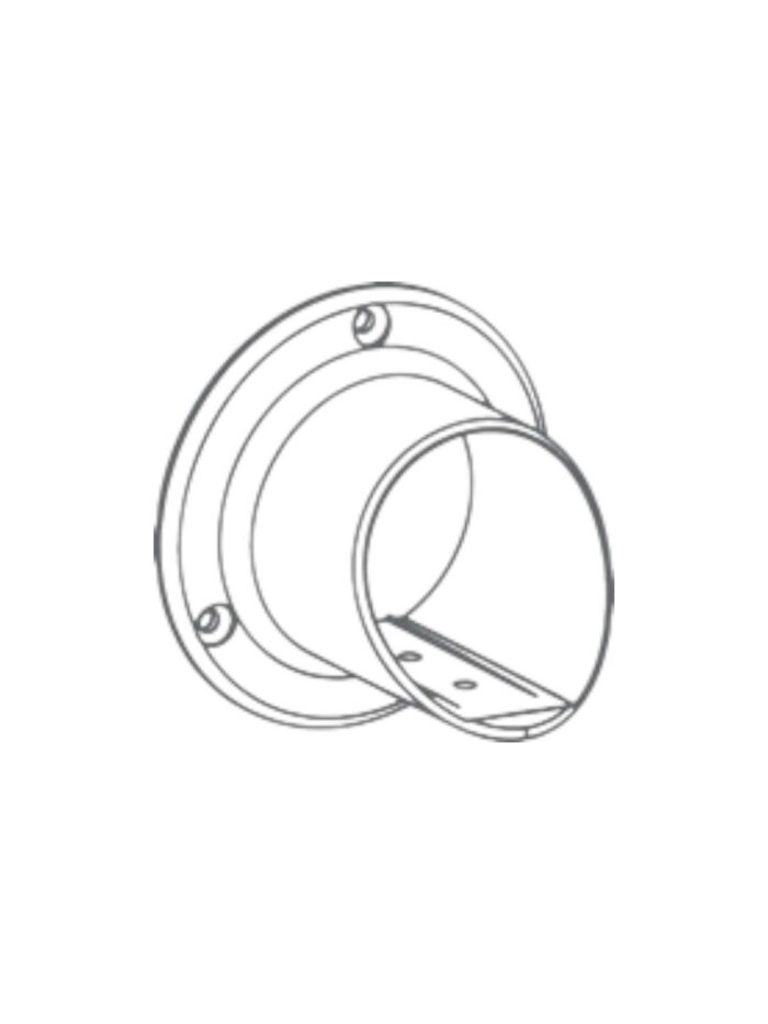 Fusion Chrome Wall Connector - Image 2