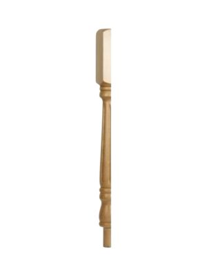 Pine Fluted Georgian HALF Newel Post 90mm x 790mm