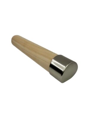 4.2m Mopstick Hemlock & Chrome or Brushed Nickel Wall Handrail Kit